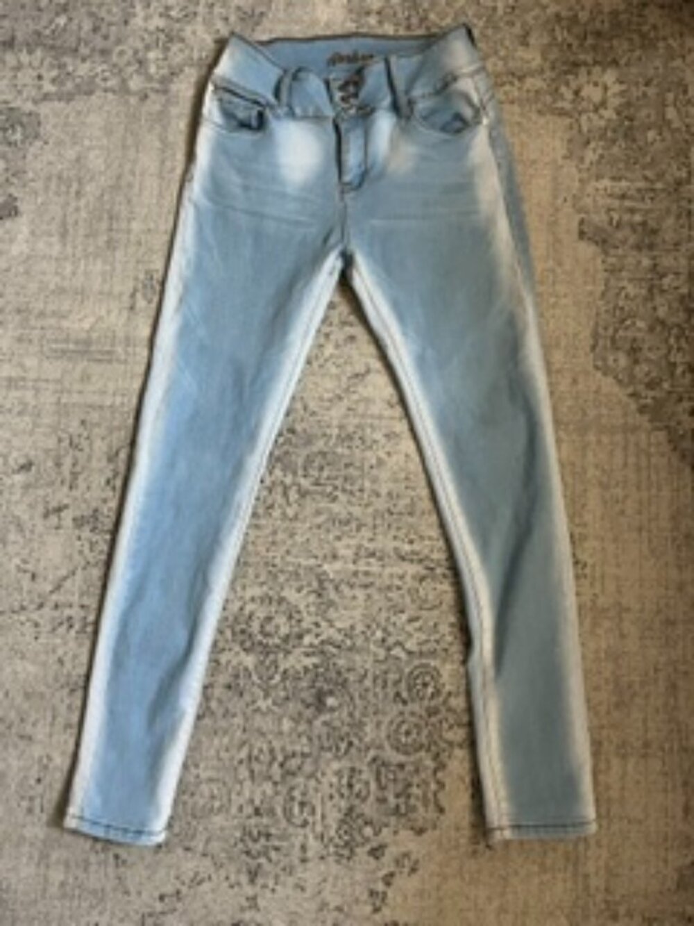 🧡3/15 Bamboo Jeans Light Wash Skinny Jeans Women's 11/12